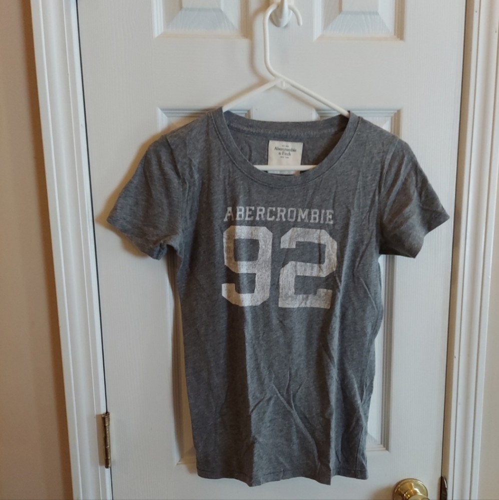 Y2k Abercrombie & Fitch 92 T-Shirt Ladies Small Unisex (32-34) EUC!